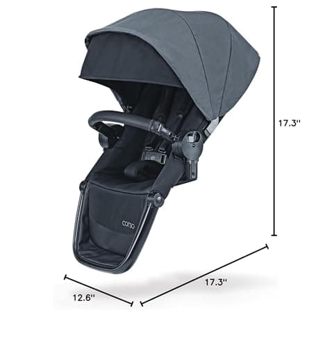 Chicco Corso LE modular travel system with KeyFit Max ClearTex infant seat in white and grey