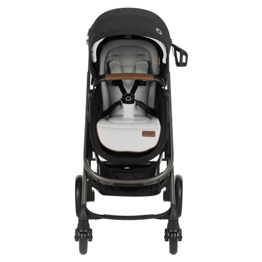 Maxi-Cosi Tayla Max 5-in-1 modular travel system with Mico Luxe+ infant seat, grey and white